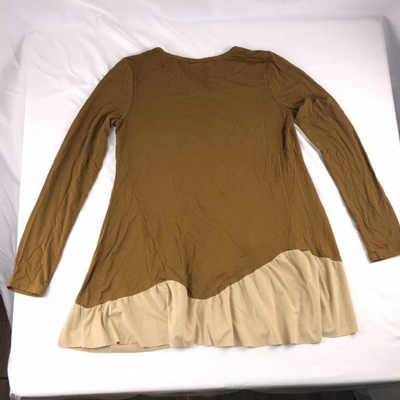 LOGO by Lori Goldstein Rayon 230 Top Faux Suede XS - Picture 2 of 7